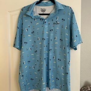 Straight Down golf polo. Size M. Purchased from the Grand Wailea in Maui